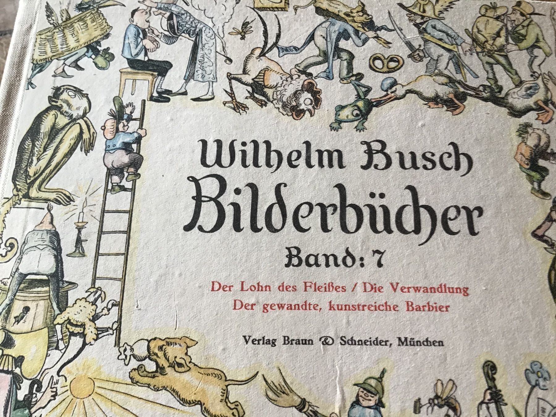Giocattoli: Altes Wilhelm Busch Bilderbuch – Usato da St. Gallen venduto da Goldlilly