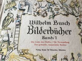 Altes Wilhelm Busch Bilderbuch