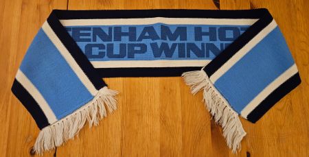 Tottenham Hotspur vintage Schal 1984 Fussball Fan Spurs Pub