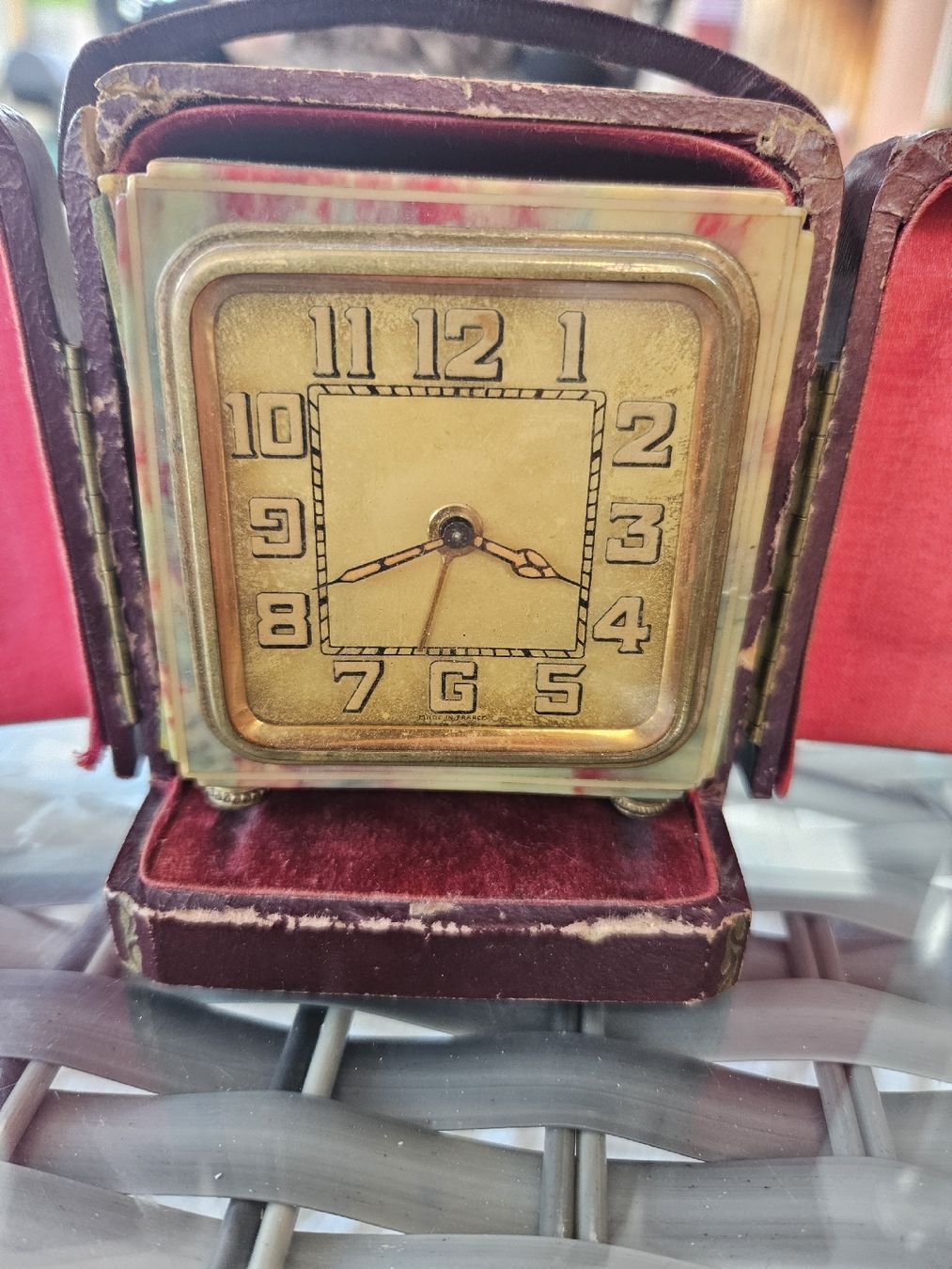 Pendules & Horloges murales: Art Deco Tisch uhr – D'occasion à Rickenbach b. Wil par nic_8ljr