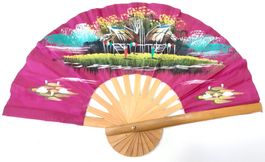 Vintage Asiatischer Fächer  - Vintage éventail asiatique