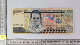 Philippinen 500 Piso Banknote, Asiatische Rarität!