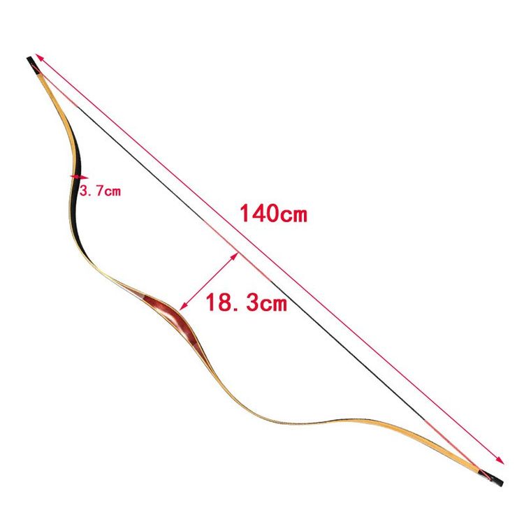 Kinder Bogen Set Aus Buchenholz - Mit 3 Pfeilen & Zielscheiben Ab 4 Jahre