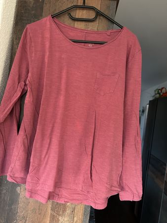C&A Langarmshirt, Grösse L, Weinrot, Top Zustand!