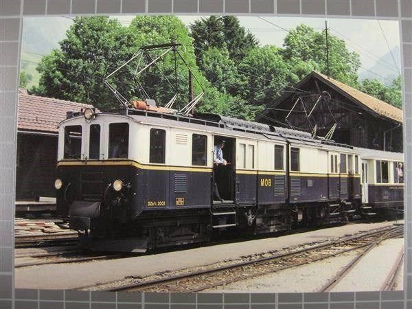 Ansichtskarten: AK Montreux Oberland Bahn MOB – Neu (gemäss Beschreibung) aus Malters von Marosko