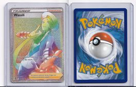 Pokémon Wassili 208/195 Rainbow Rare DE NM