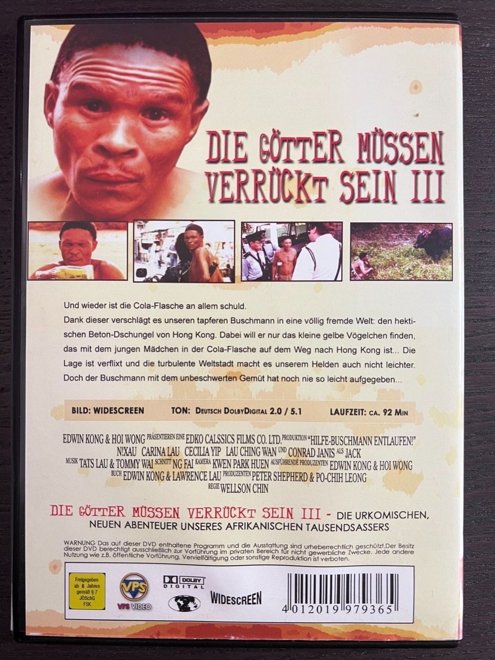 Alle DVDs: Die Götter müssen verrückt sein 3 – Gebraucht aus Zürich von FilmFreunde 1