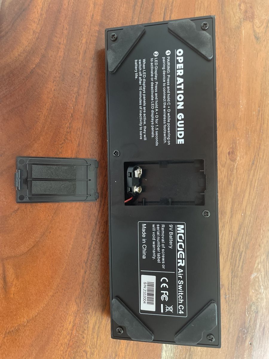Mooer Strumenti musicali: Mooer AirSwitch Wireless Footswitch – Nuovo (secondo la descrizione) da Steffisburg venduto da Willy4you 4