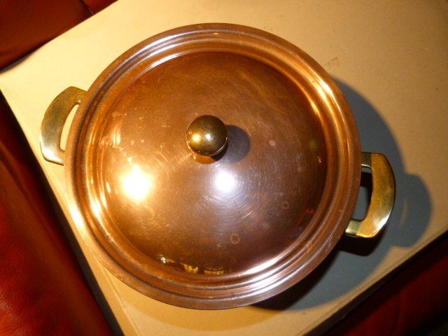 Pentole: Kupfertopf mit Deckel, Spring, Switzerland – Usato da Nunningen venduto da Ave51 1