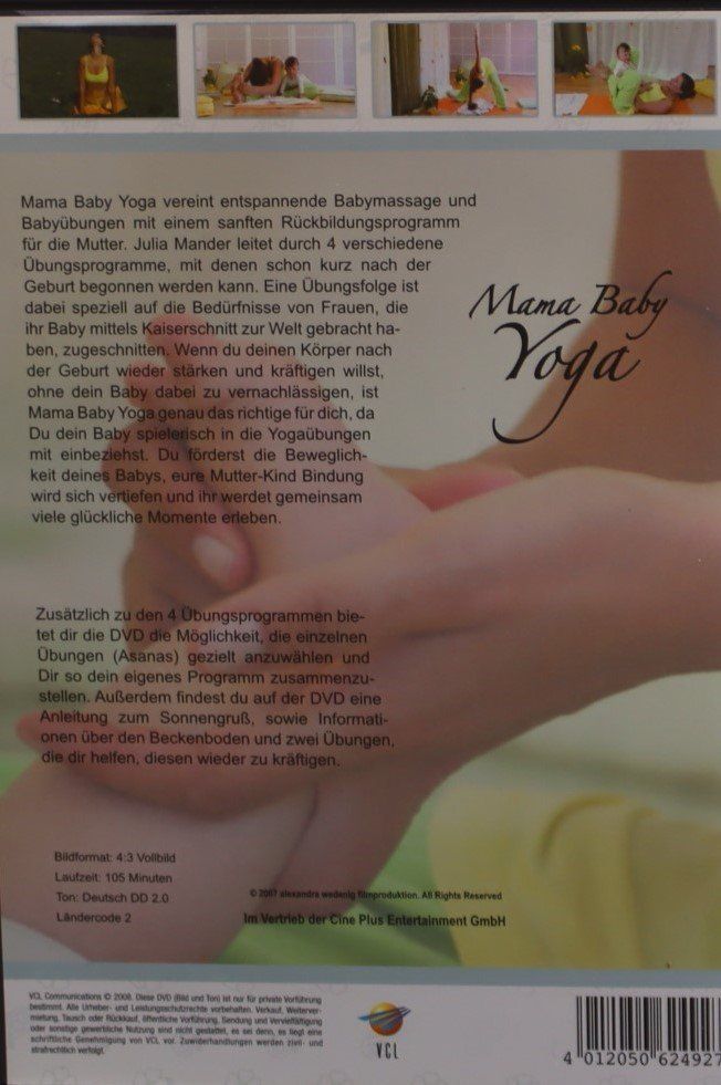 Tutti i DVDs: Julia Mander Mama Baby Yoga – Usato da Luzern venduto da CONTENTI 2
