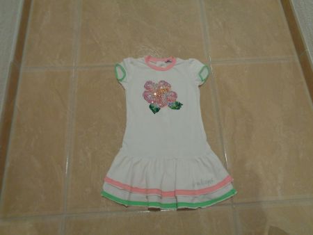 Laura Biagotti schönes Glitzer Kleid, 3J 98