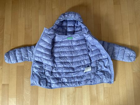Benetton Thermojacke, Lila, 150cm