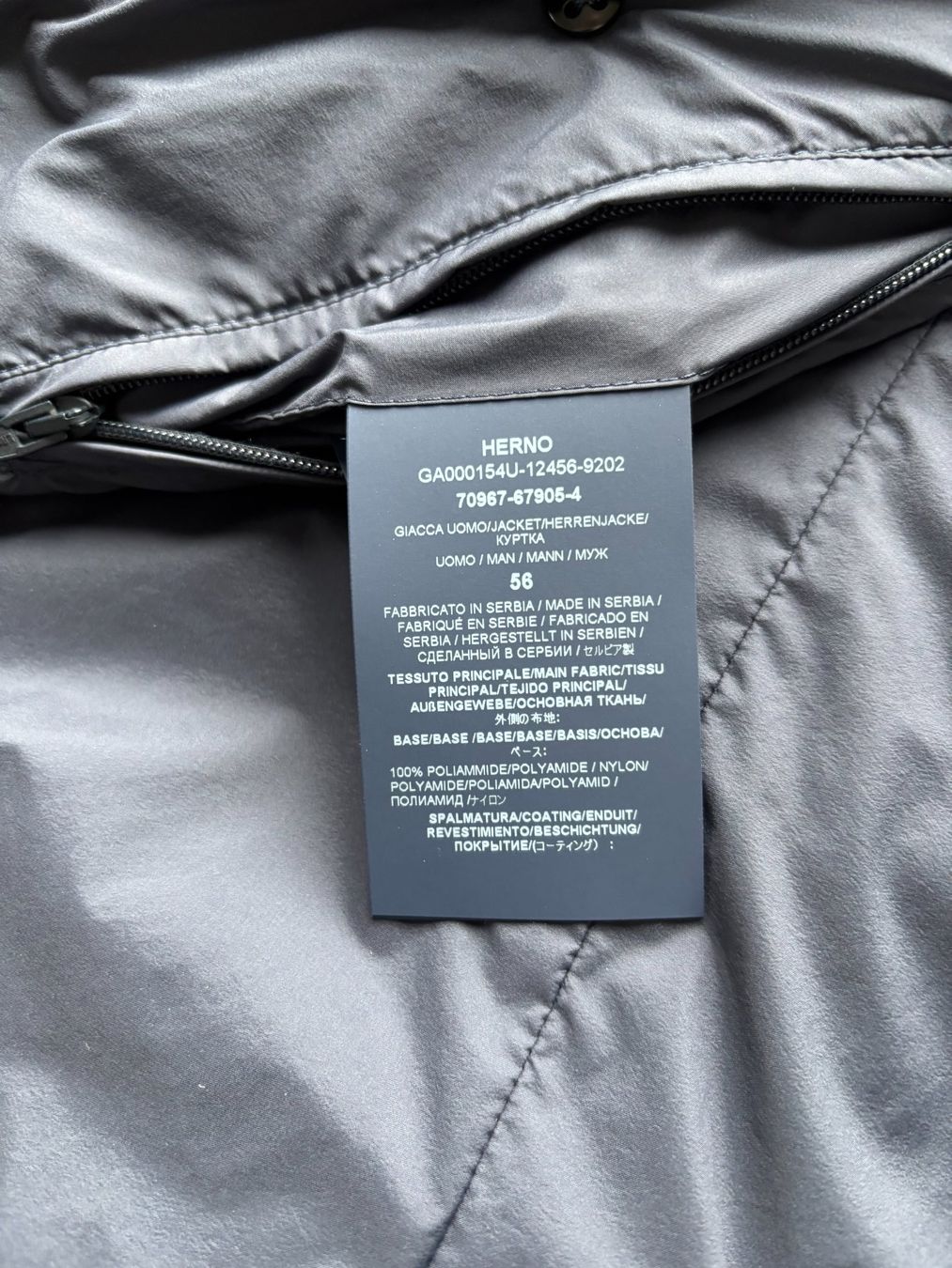 Jacken: HERNO HERRENJACKE DUNKELBLAU, GRÖSSE 56 – Gebraucht aus Zuerich von Arabella45 3
