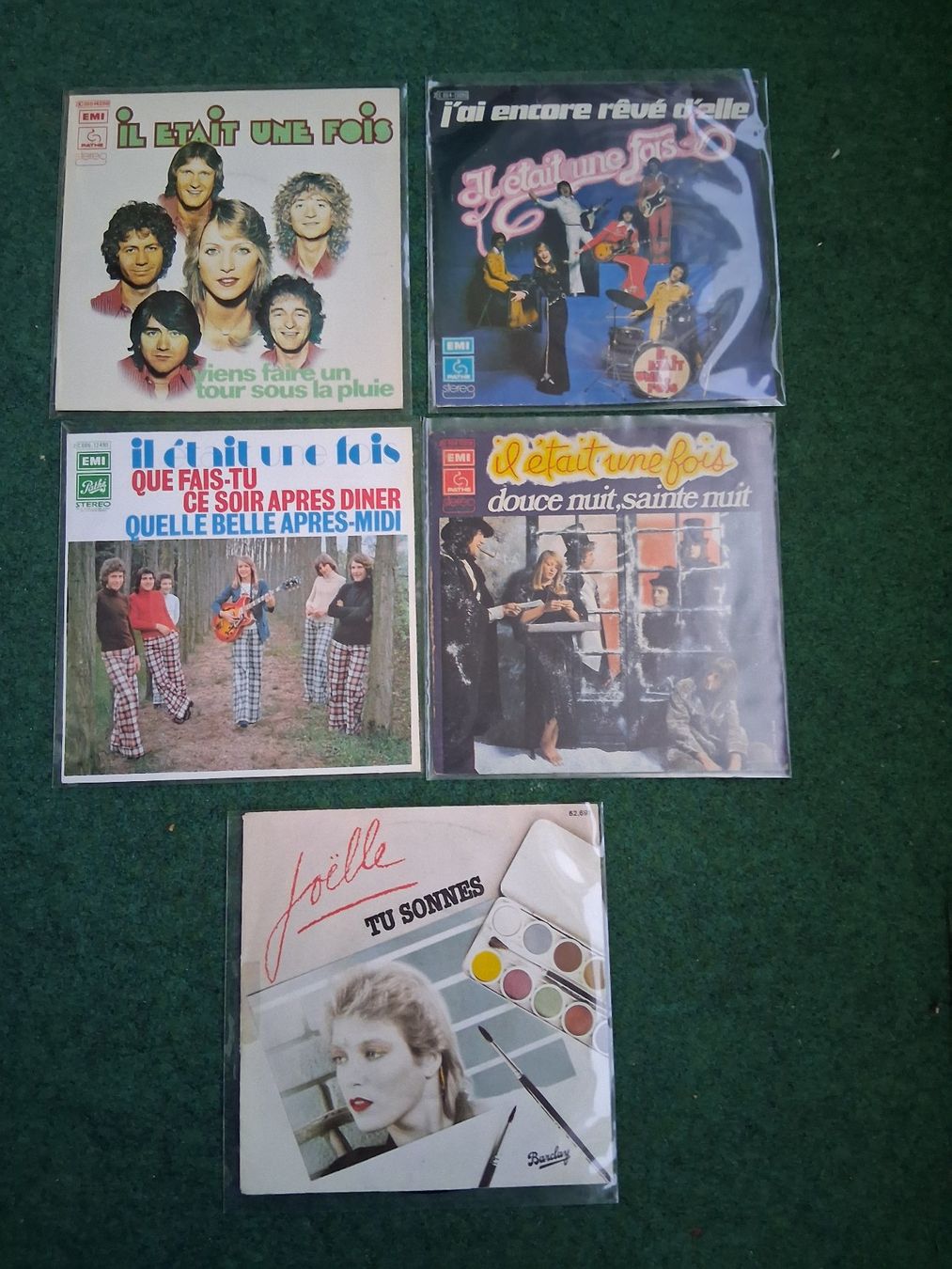 Dischi in vinile: Vinyles 45 tours "Il était une fois" – Usato da Aigle venduto da Marcagapit