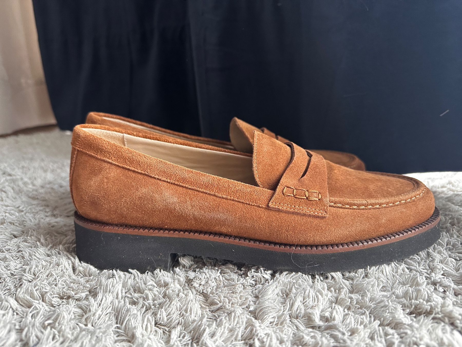 Scarpe da donna: Braune Wildleder Loafer - Day - Gr. 39 – Usato da Wauwil venduto da est_r5td 2