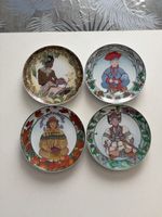 Collection de 4 assiettes UNICEF, Heinrich Winterling