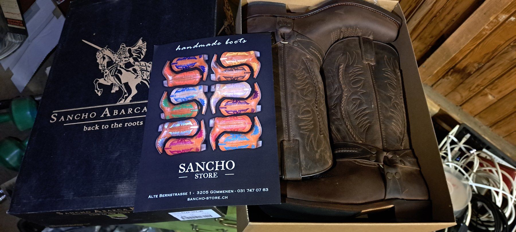 Sancho Abarca Chaussures hommes: Sancho Boots – Neuf avec emballage d'origine à eggersriet par Roli222