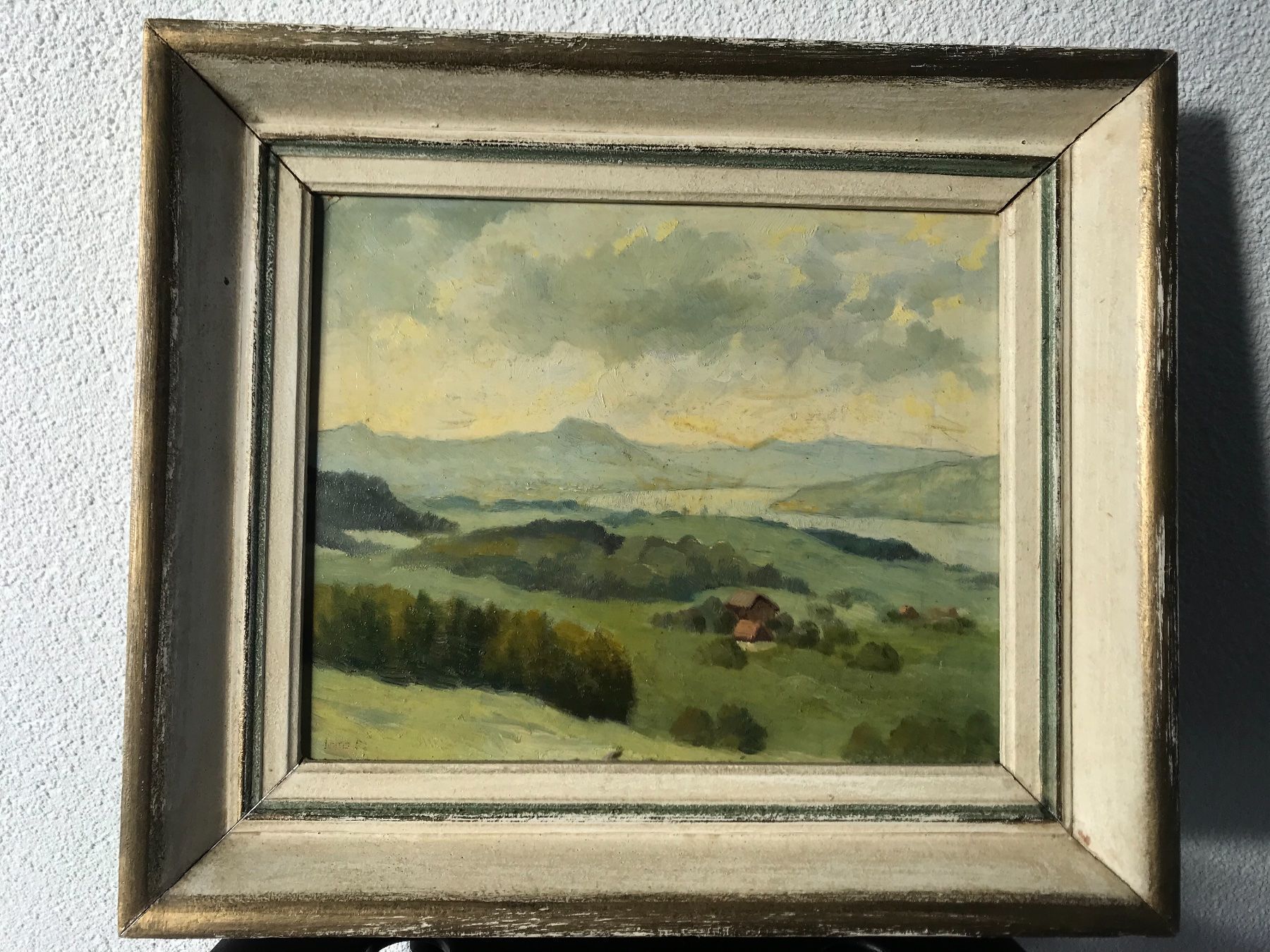 Dipinti: Blick auf Wollerau – Usato da Wollerau venduto da Garten1957