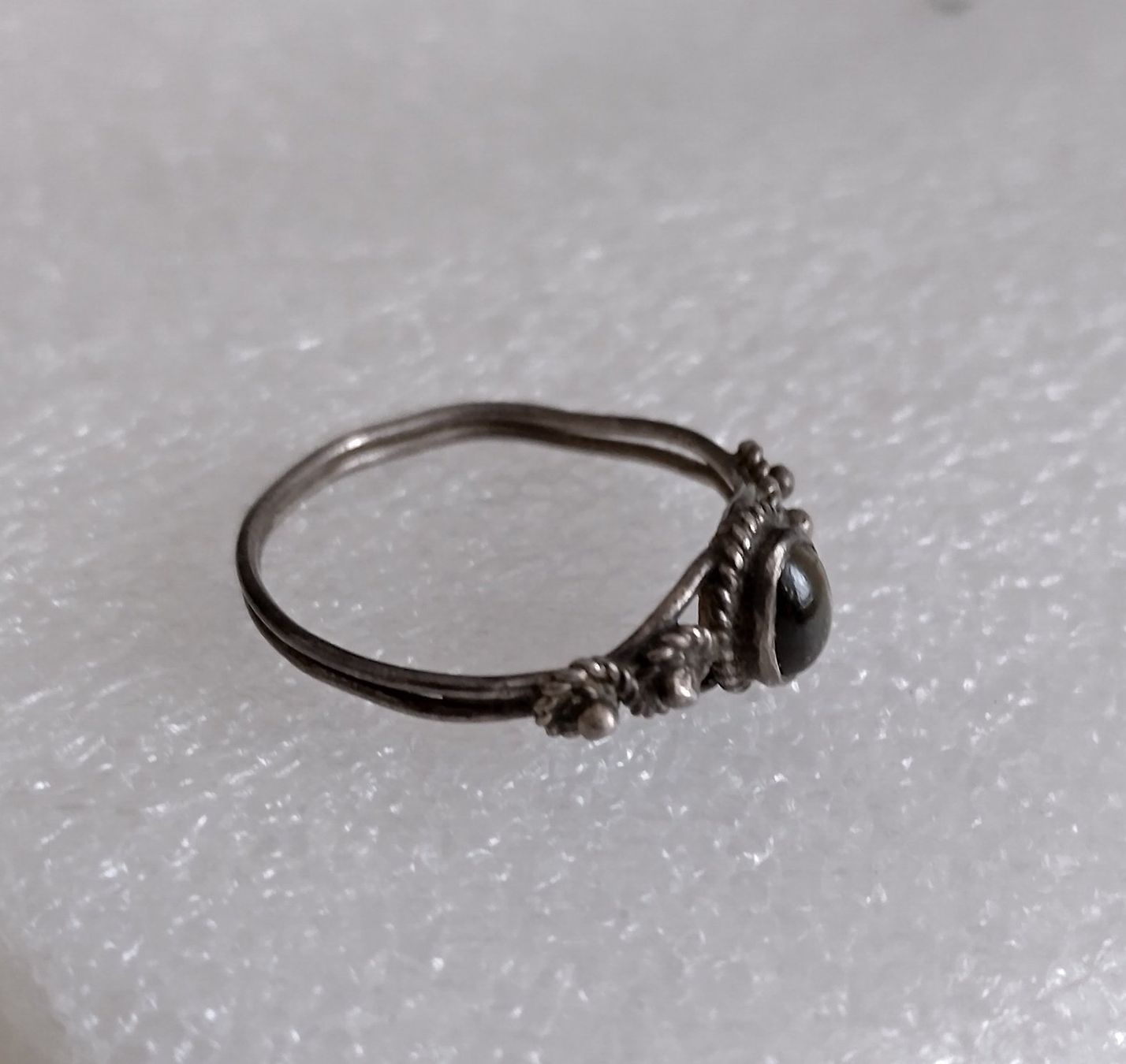 Anelli: VINTAGE RING SILBER 925 – Usato da Romanshorn venduto da Glitzer-Paradies