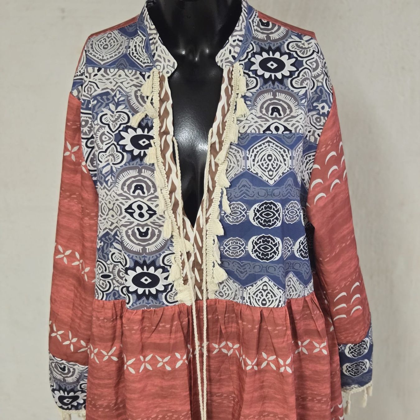 Kleider: Sommerliches Boho Kleid, Grösse XL, neu – Neu (gemäss Beschreibung) aus Rheinsulz von Gilea 1