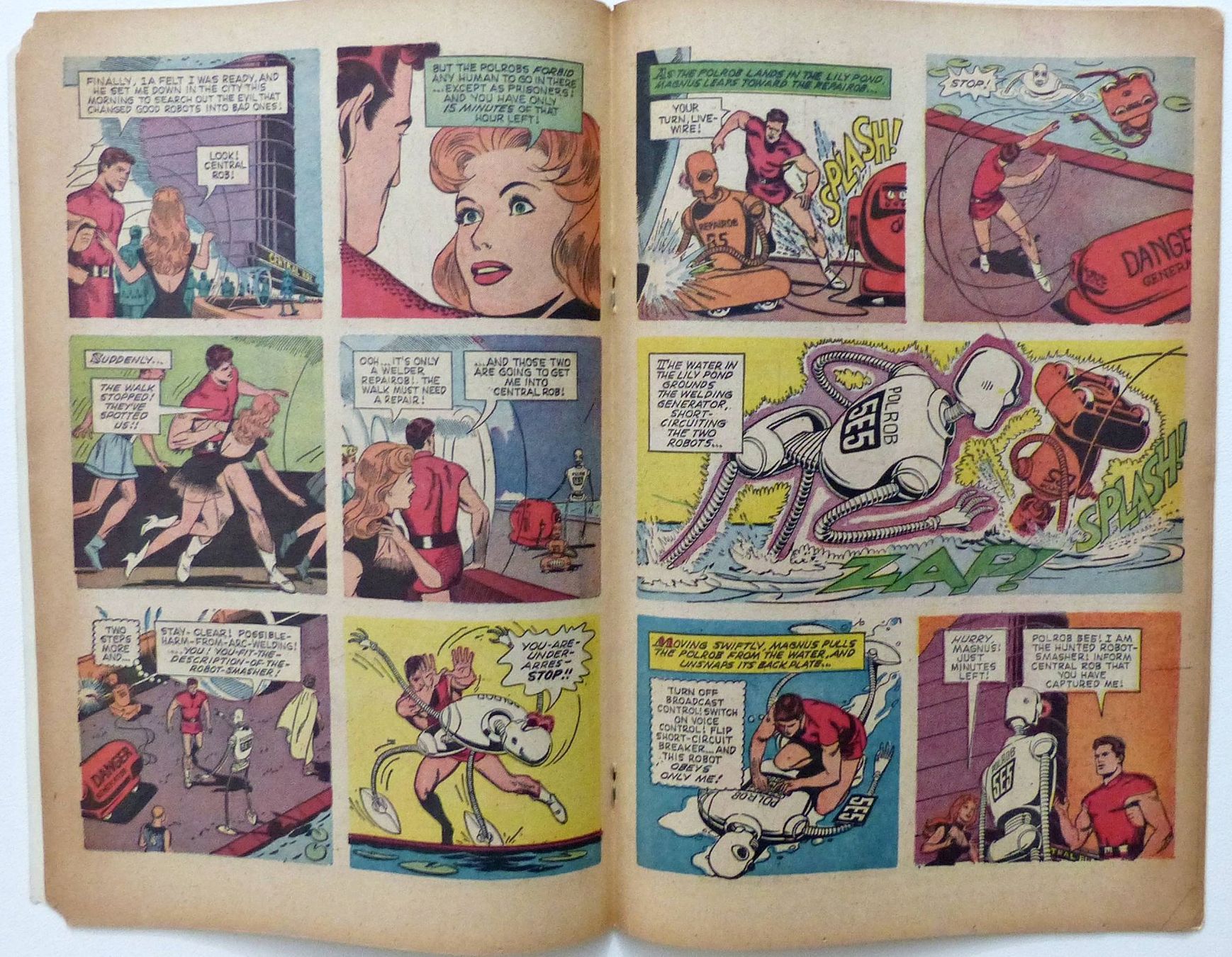 Fumetti: MAGNUS ROBOT FIGHTER 22 VS EVIL ROBOTS & ALIEN GOLD KEY 1968 – Usato da Lugano venduto da YouWantUS 2