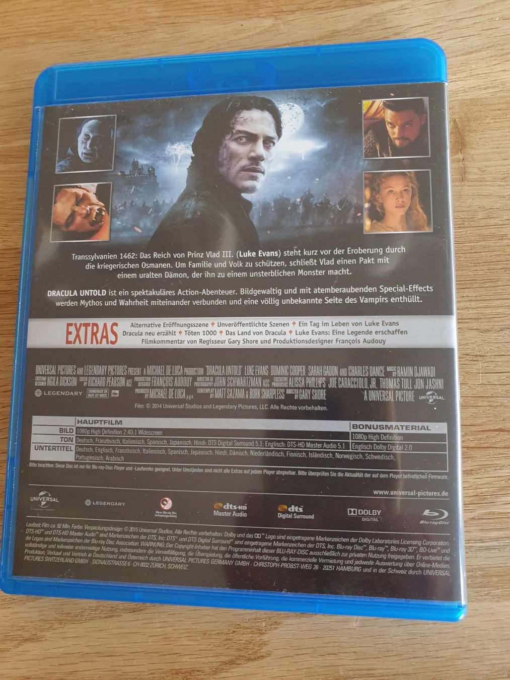 Tutti i DVDs: Dracula - untold – Usato da Moosseedorf venduto da Feinbein 1