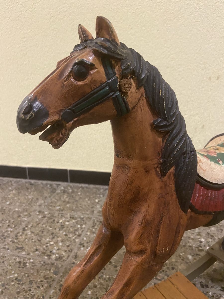 Statuette: Antikes Schaukelpferd aus Holz – Usato da Ostermundigen venduto da bargirl 5