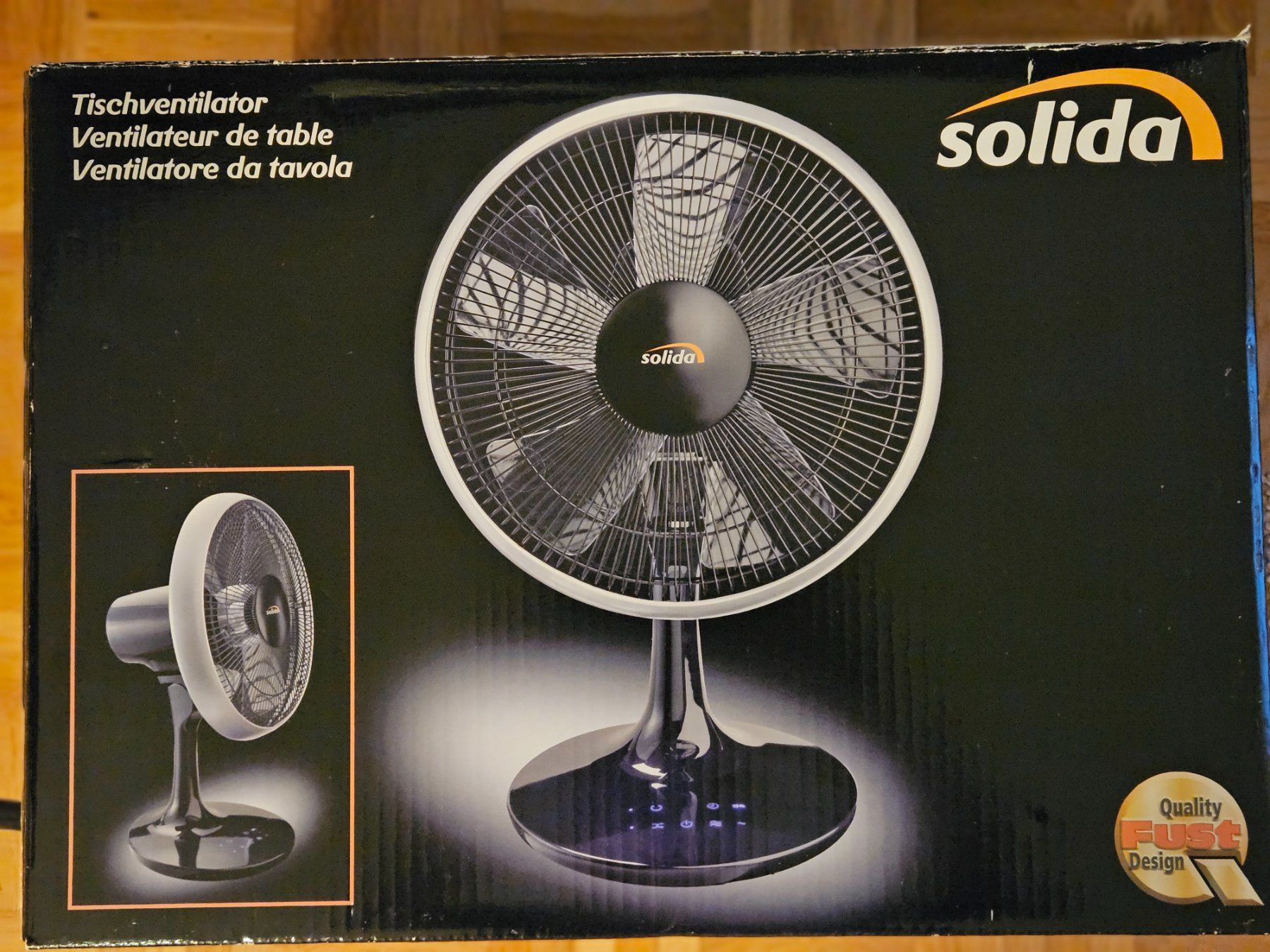 Solis Ventilatori: Tischventilator Solida TV 305 Touch Ventilator, Neuwertig – Nuovo (secondo la descrizione) da Kloten venduto da Euroasia 5