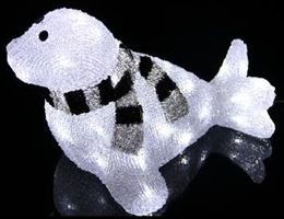 3D-LED Seelöwe, IP44 für Aussenanwendung geeignet