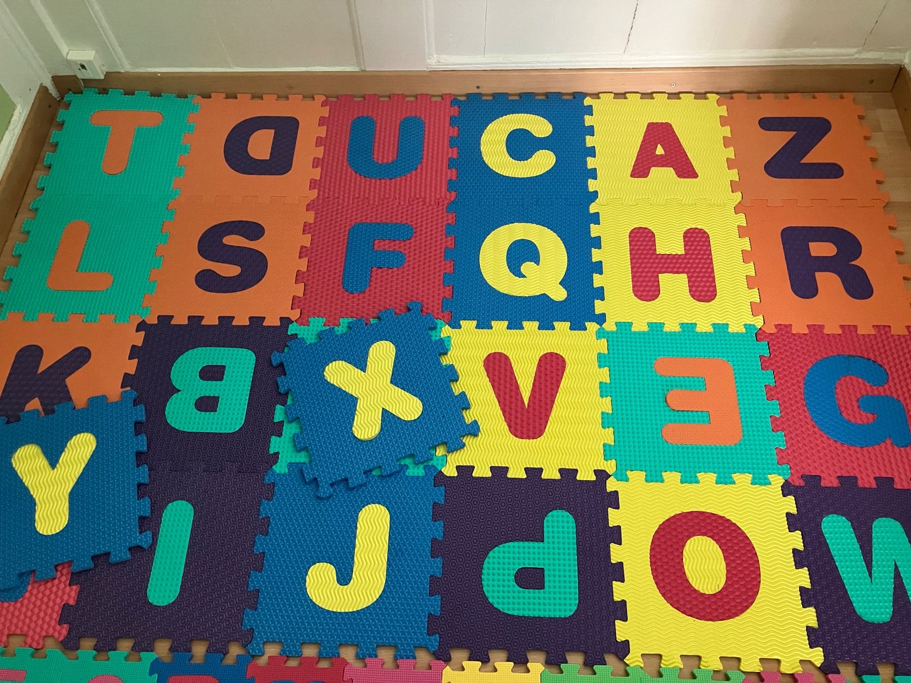 Tappeto da gioco: Bodenmatten Kinder Zahlen/Buchstaben – Usato da Langnau b. Reiden venduto da NuR13 1