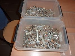 Schrauben/Muttern etc. für Bastler 20 Kg