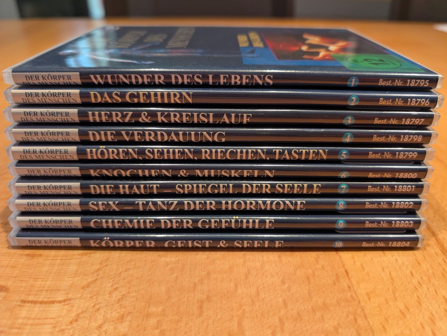 Tutti i DVDs: Der Körper des Menschen - Set mit 10 DVD's – Nuovo (secondo la descrizione) da Lupfig venduto da martin-stolz 1