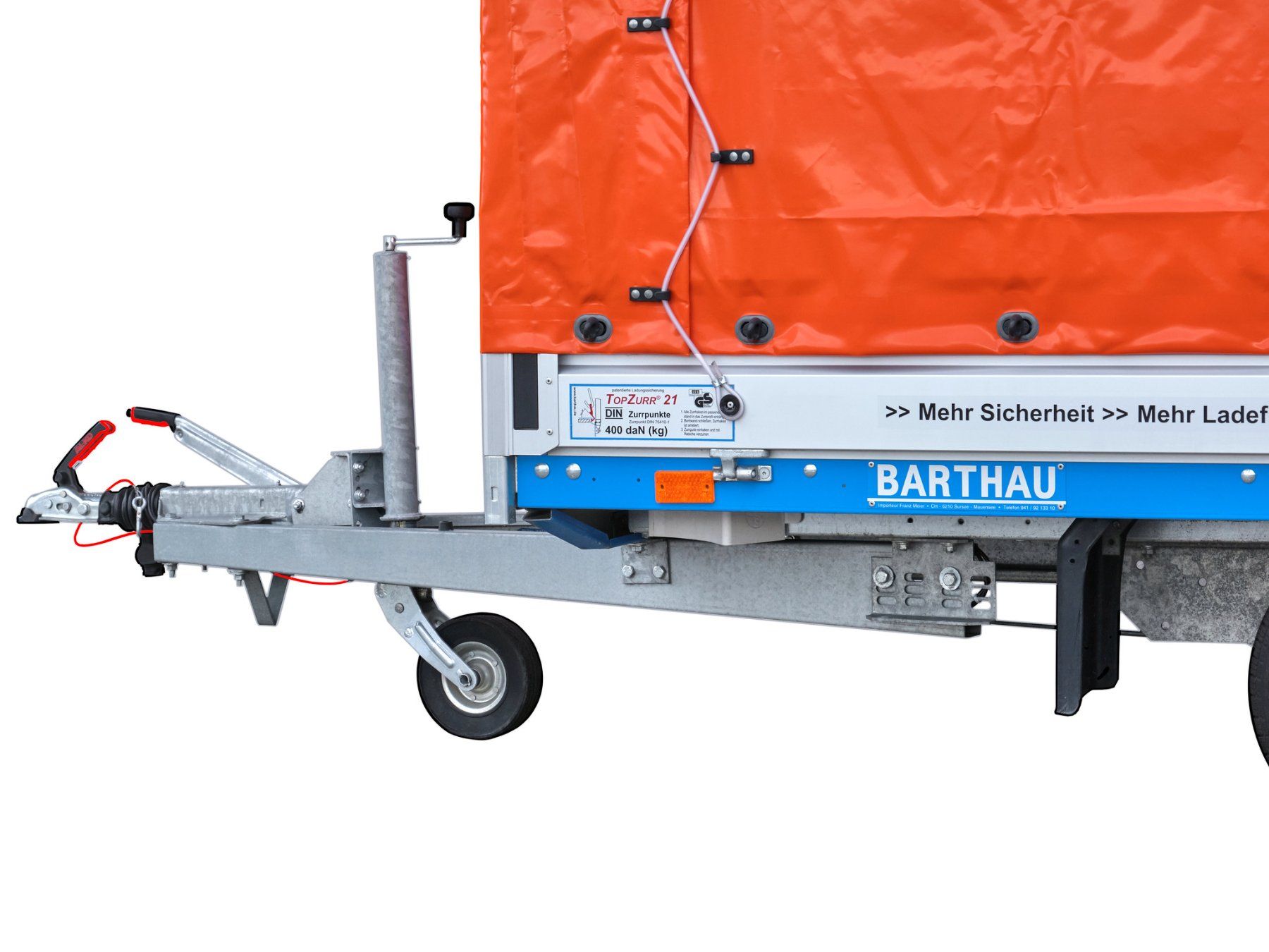 Barthau Rimorchi: Barthau Anhänger 1500 kg mit Plane – Nuovo (secondo la descrizione) da Mauensee venduto da Meier_Sursee 6