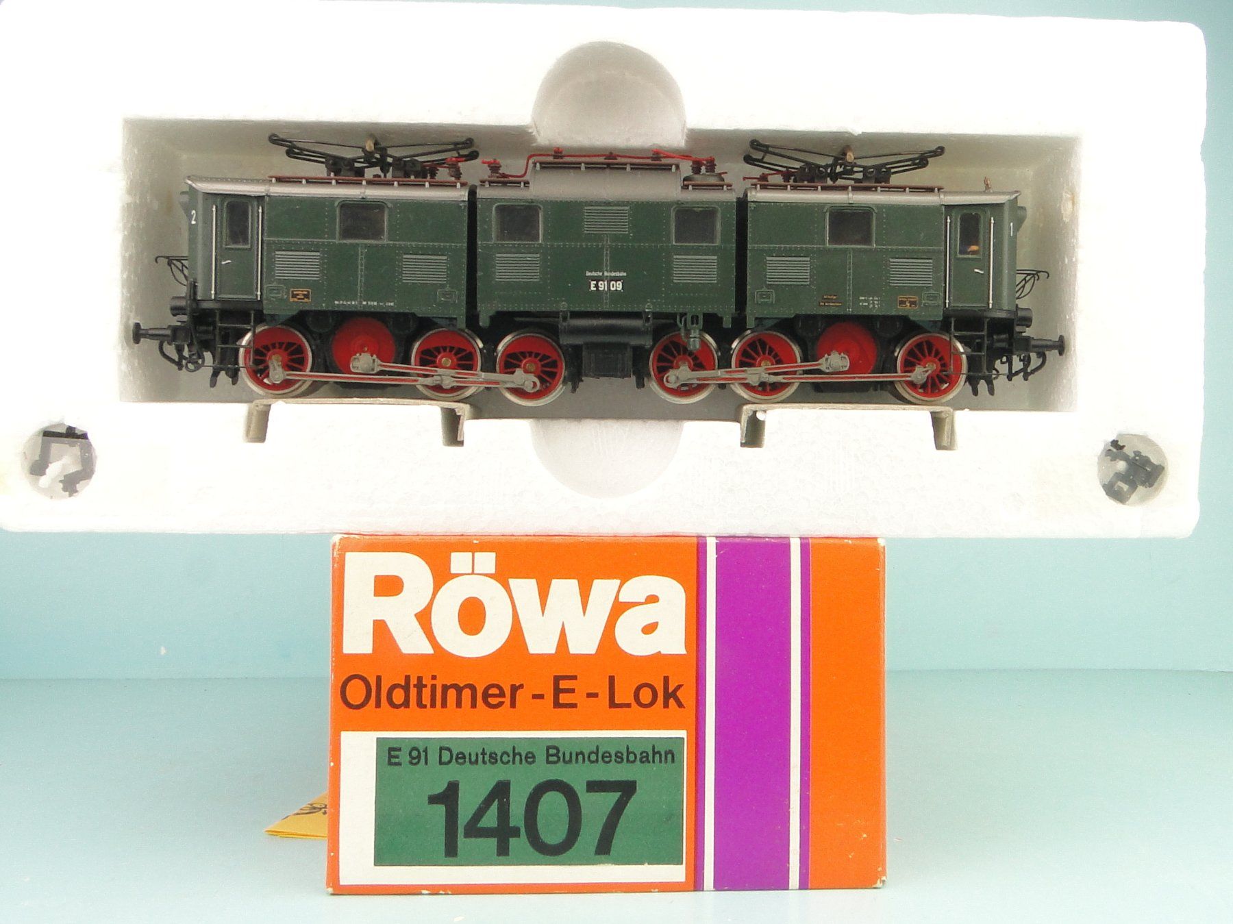 Modellini di ferrovie: RÖWA 1407 H0 Oldtimer E Lok E 91 – Usato da Bülach venduto da cann11 7