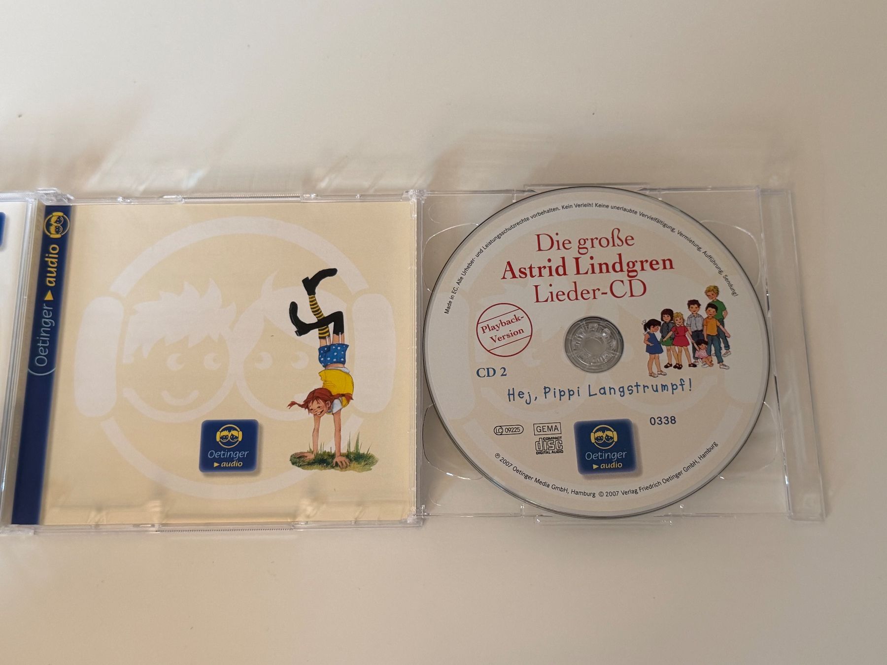 CD: Die grosse Astrid Lindgren Lieder 2CD's Hej Pipi Langstrumpf – Usato da Altstätten SG venduto da sheamus 3