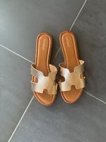 Sandalen Catwalk Damen gold 
