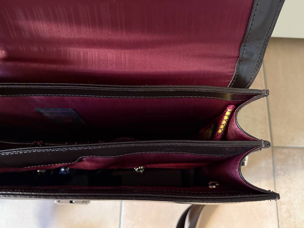 Samsonite Valigie & Borse: Samsonite Akten-/Laptoptasche Leder – Usato da Maseltrangen venduto da Adrian2889 2