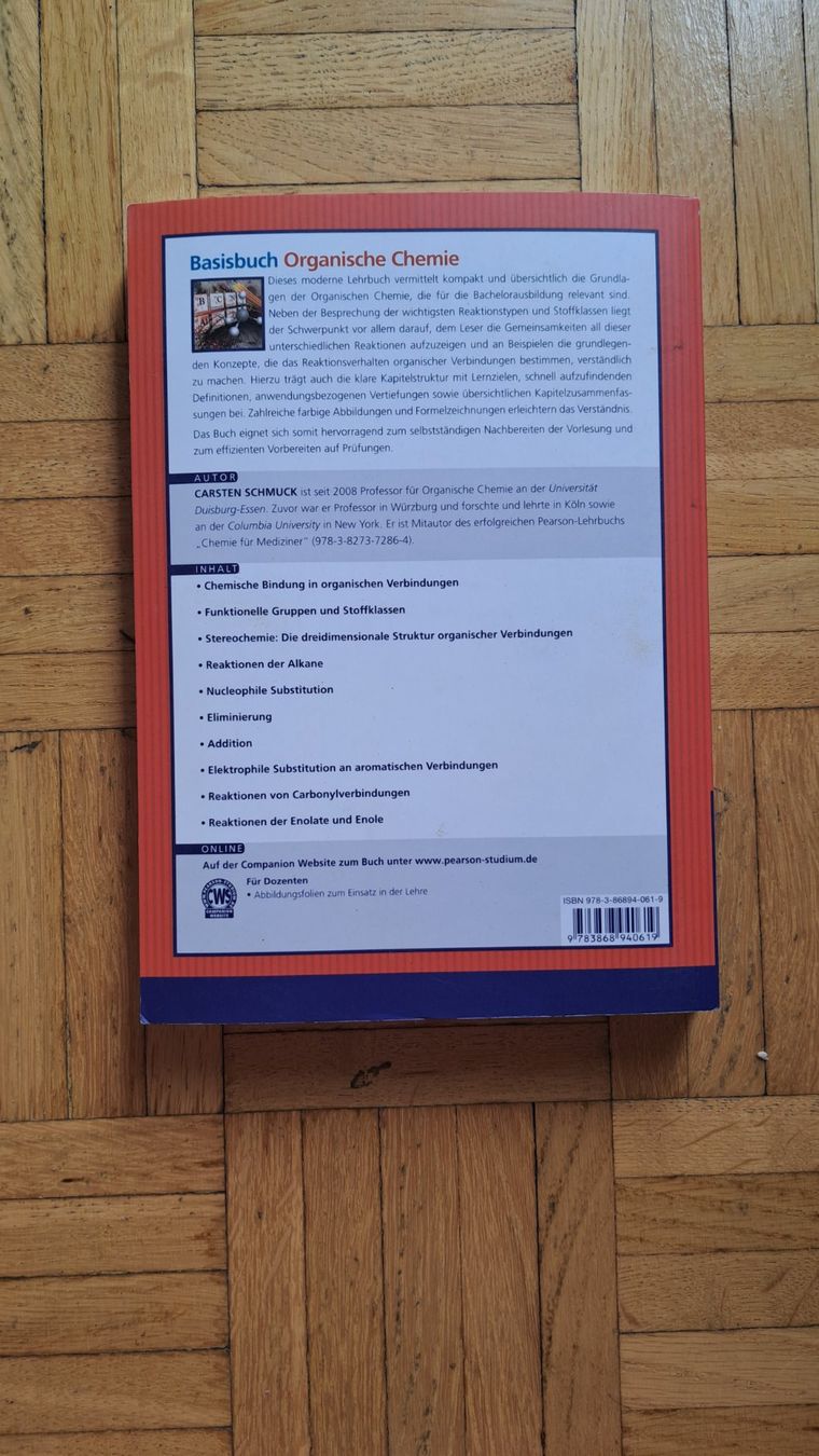 Libri: Organische Chemie – Usato da Zürich venduto da nic_dgn5 4