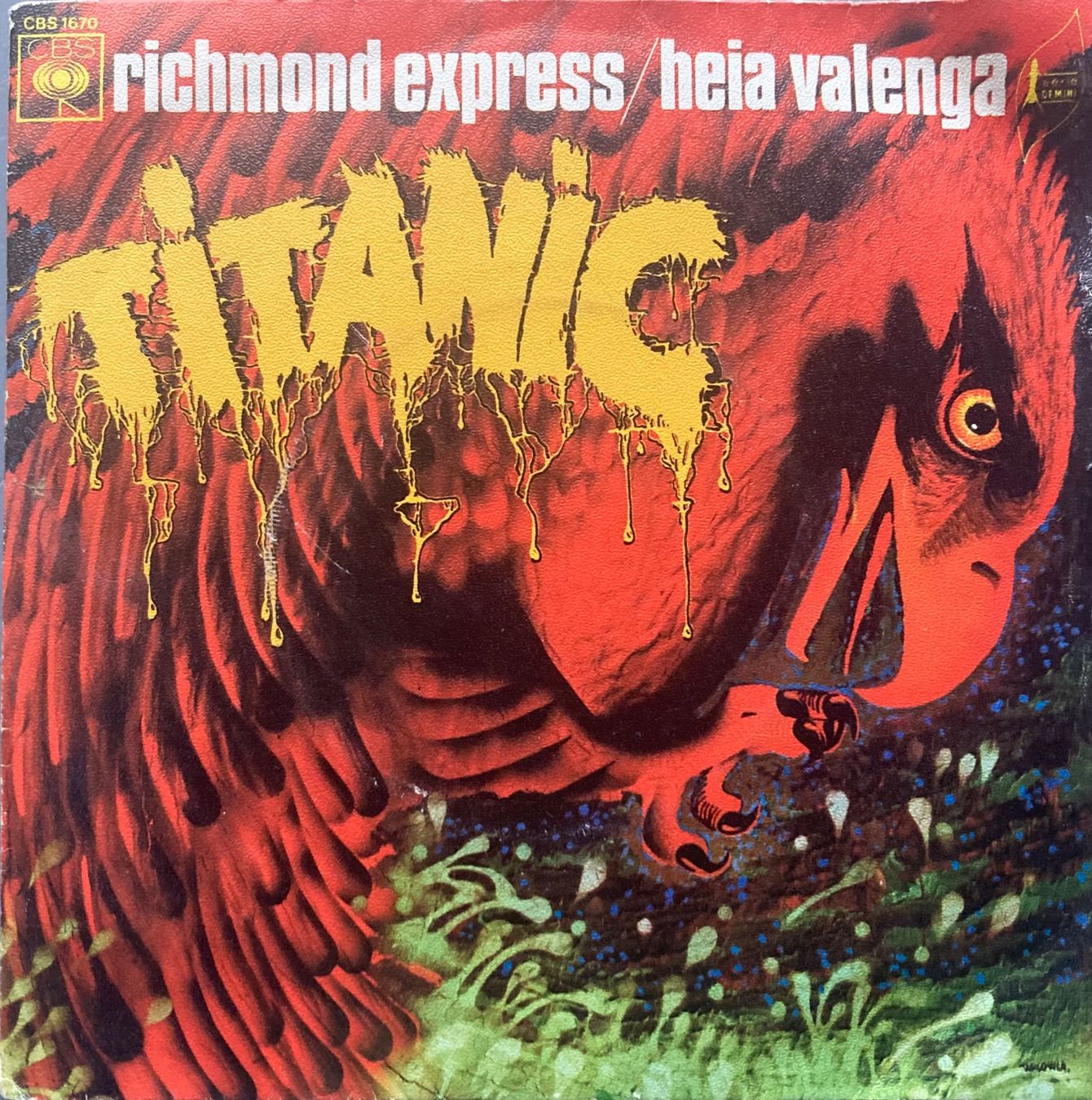 Vinyles: TITANIC - RICHMOND EXPRESS / HEIA VALENGA – D'occasion à Poliez-Pittet par Newtown-Records