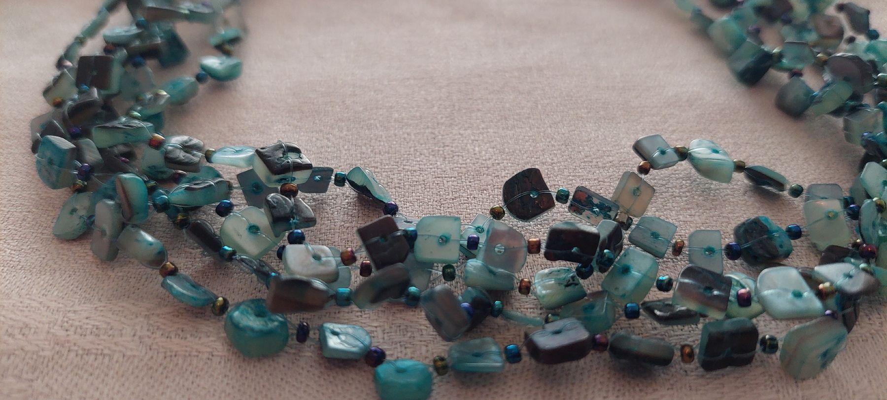 Ketten: Blaue Muschelkette – Gebraucht aus Safenwil von fra_t5c9 1