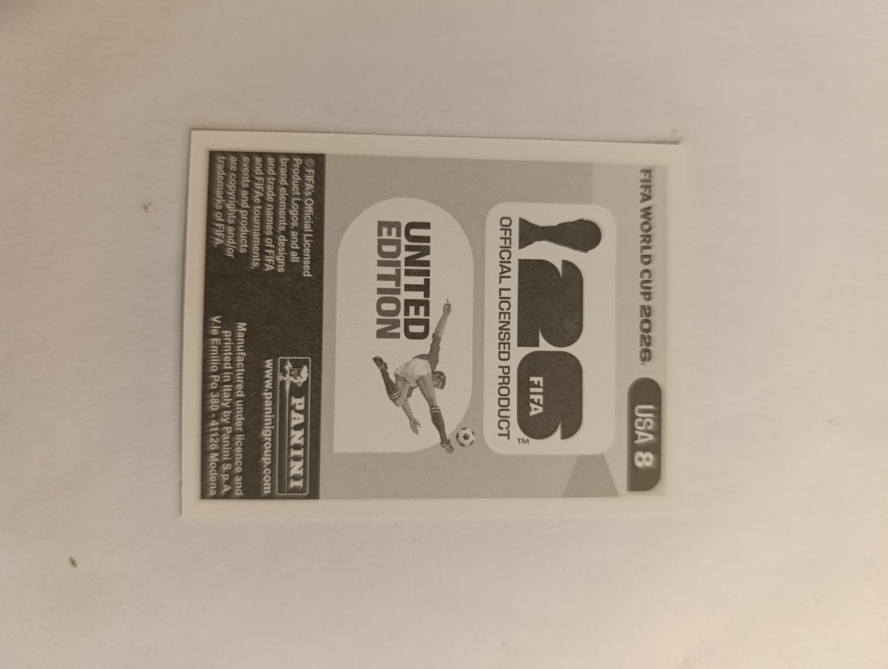 Panini Carte collezionabili: USA 8, WM 2026 Panini Sticker – Nuovo (secondo la descrizione) da Kriens venduto da Annele97 1