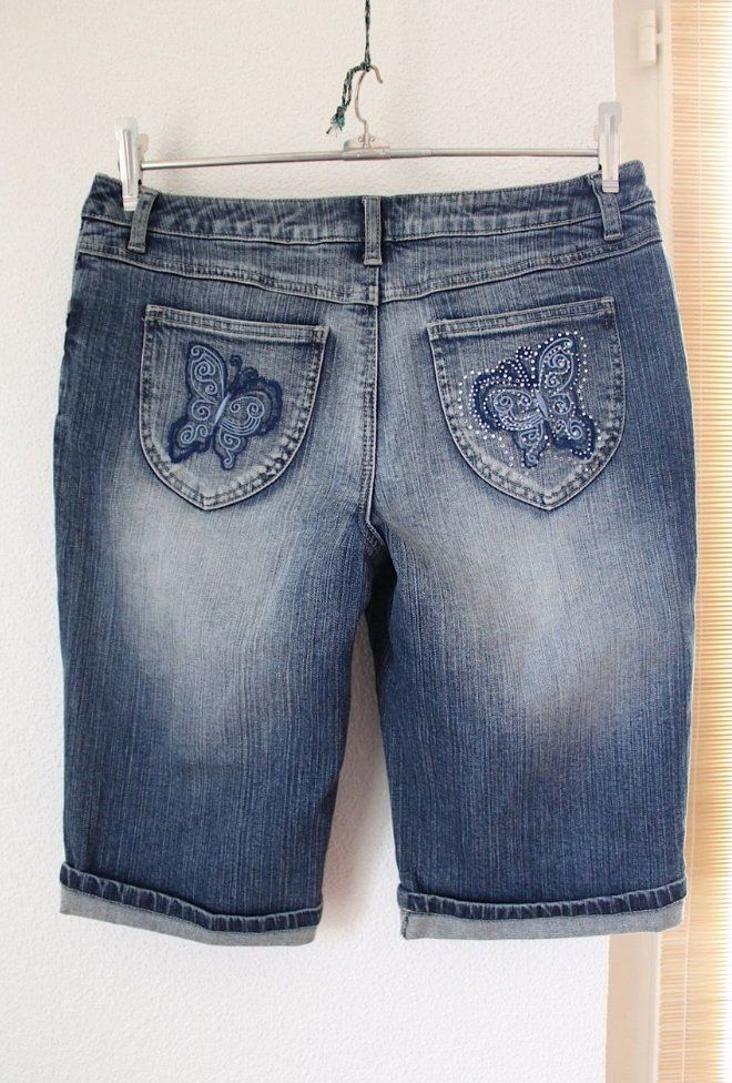 Jeans: Kurze Damen Jeans, Gr.40 – Usato da Locarno venduto da madame-tus-sauds 2