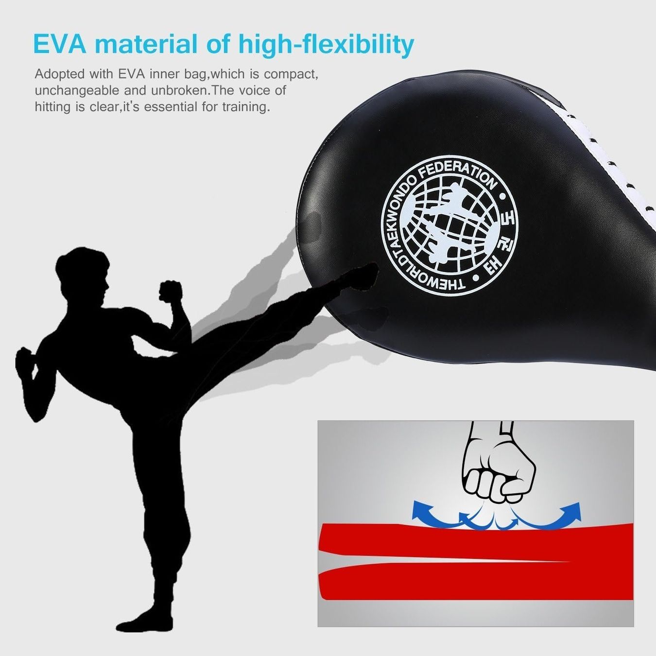 Sacchi da boxe: Set 2 x Hand Pratze Kick-Pads – Nuovo e nell'imballaggio originale da Châtelaine venduto da topshop.switzerland 2