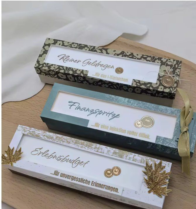 Tampons: Neues Set  Motivstempel  Geldgeschenk – Neuf avec emballage d'origine à Effretikon par wenuss 3