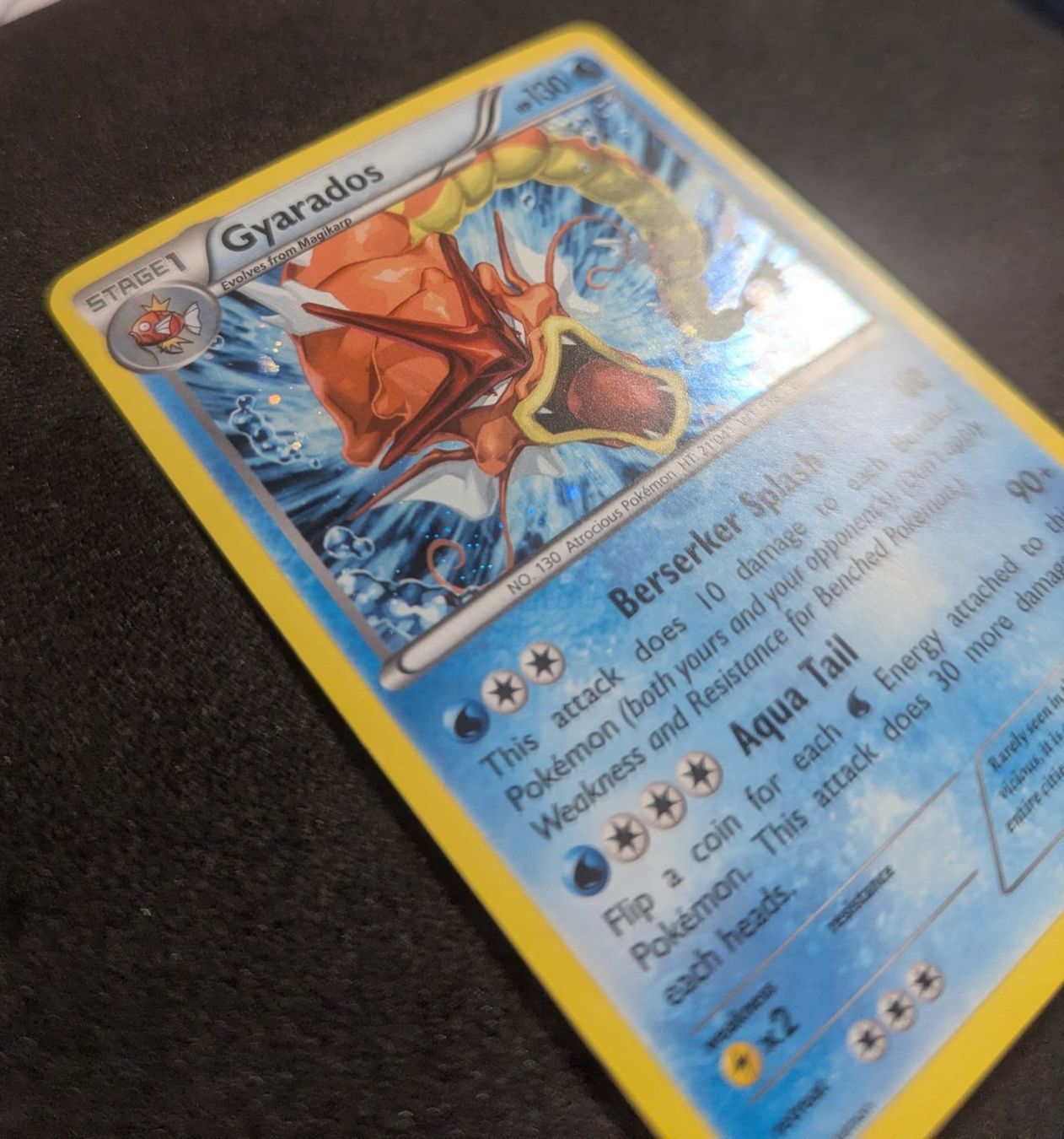 Pokémon Carte collezionabili: Gyarados XY Promos 109 – Usato da Zürich venduto da printz7 1