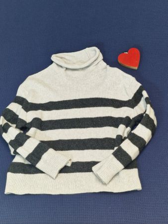 Damenpullover Marc O'Polo Wolle gestreift XS top Zustand