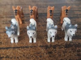 lego figurine lot de 8  animaux