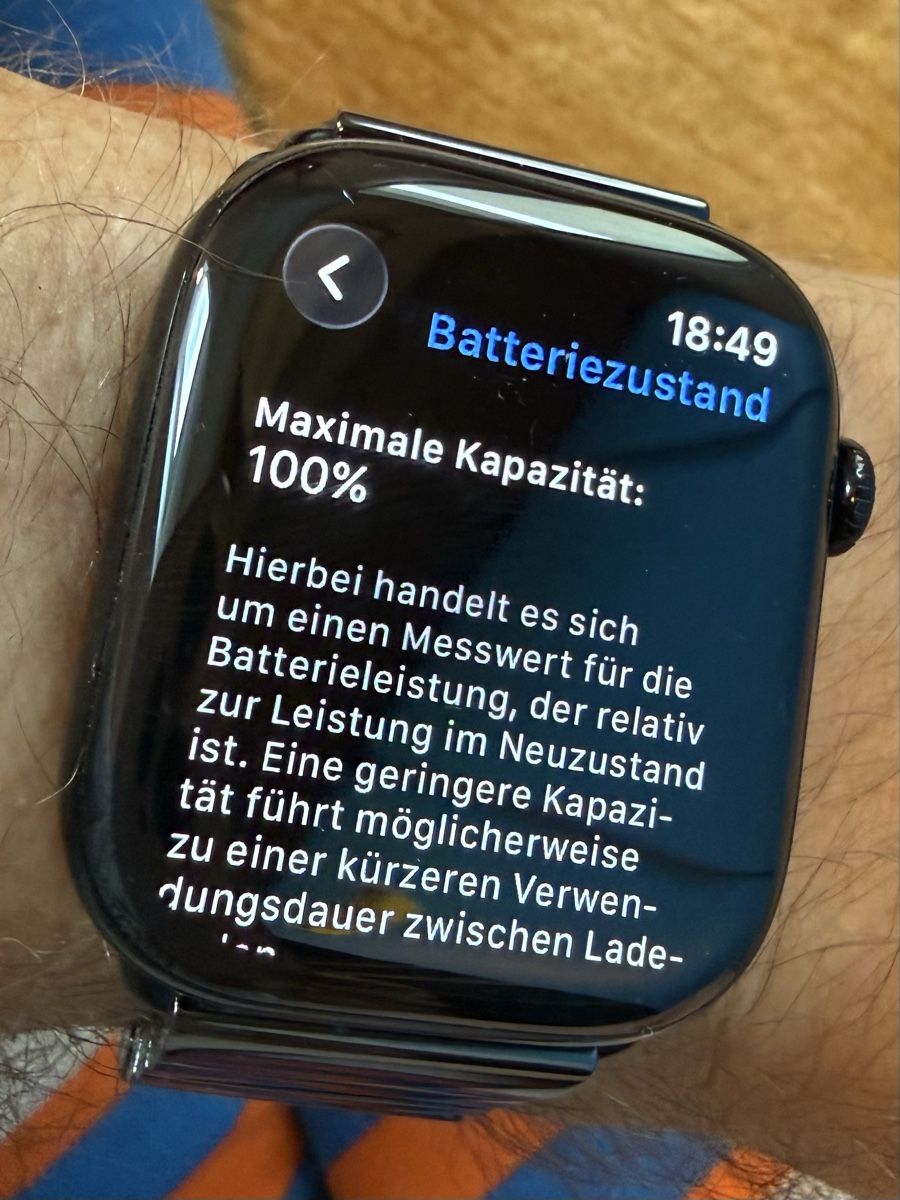 Apple Smartwatch: Apple Watch 11 46mm GPS – Gebraucht aus Mittelhäusern von Rowing1919 3