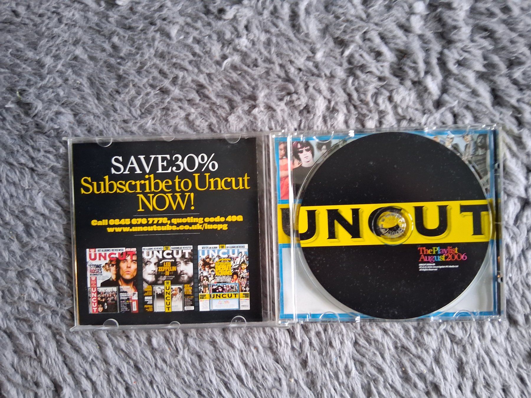 CD: UNCUT    THE PLAYLIST AUGUST 2006     CD – Usato da Wetzikon ZH venduto da Ramones01 2