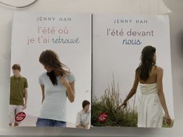 Jenny Han lot de 2 livres L'été où je t'ai retrouvé tome 2+3